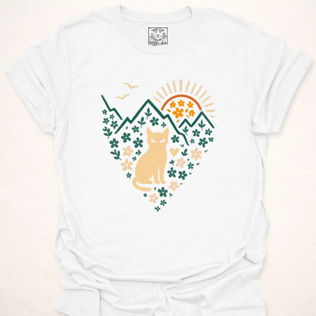 Mountain Sunrise Cat