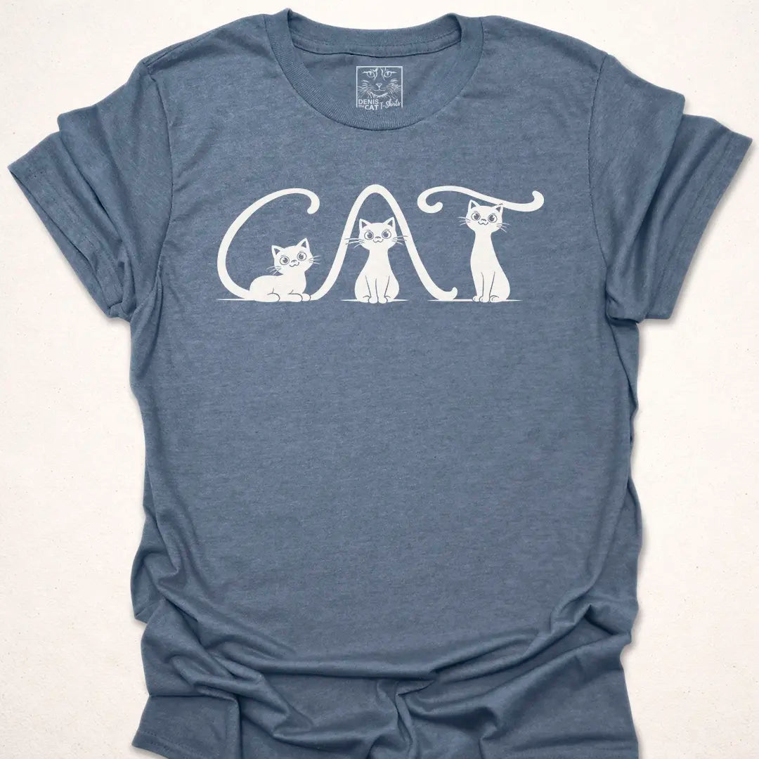 3 Cats Tails Spelling CAT
