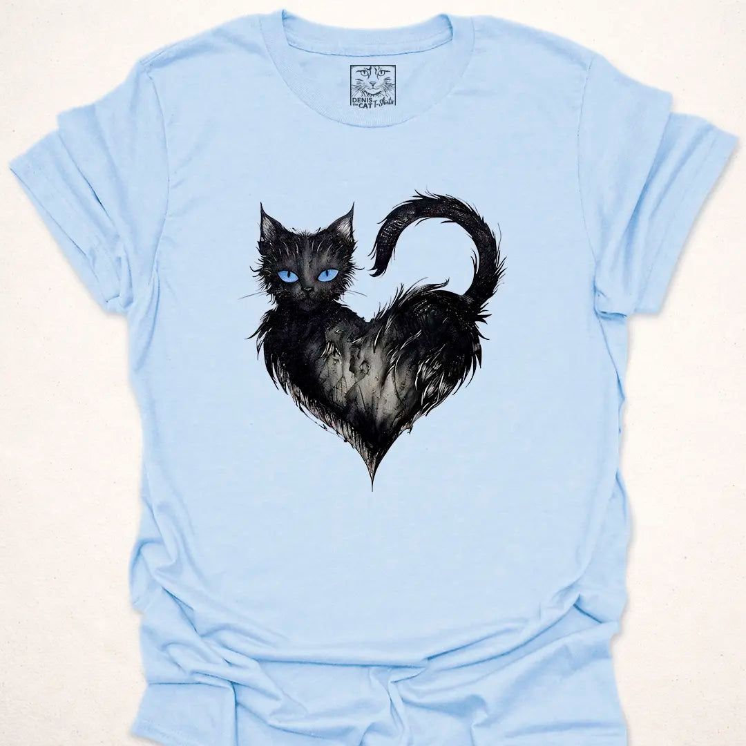 Black Cat Heart