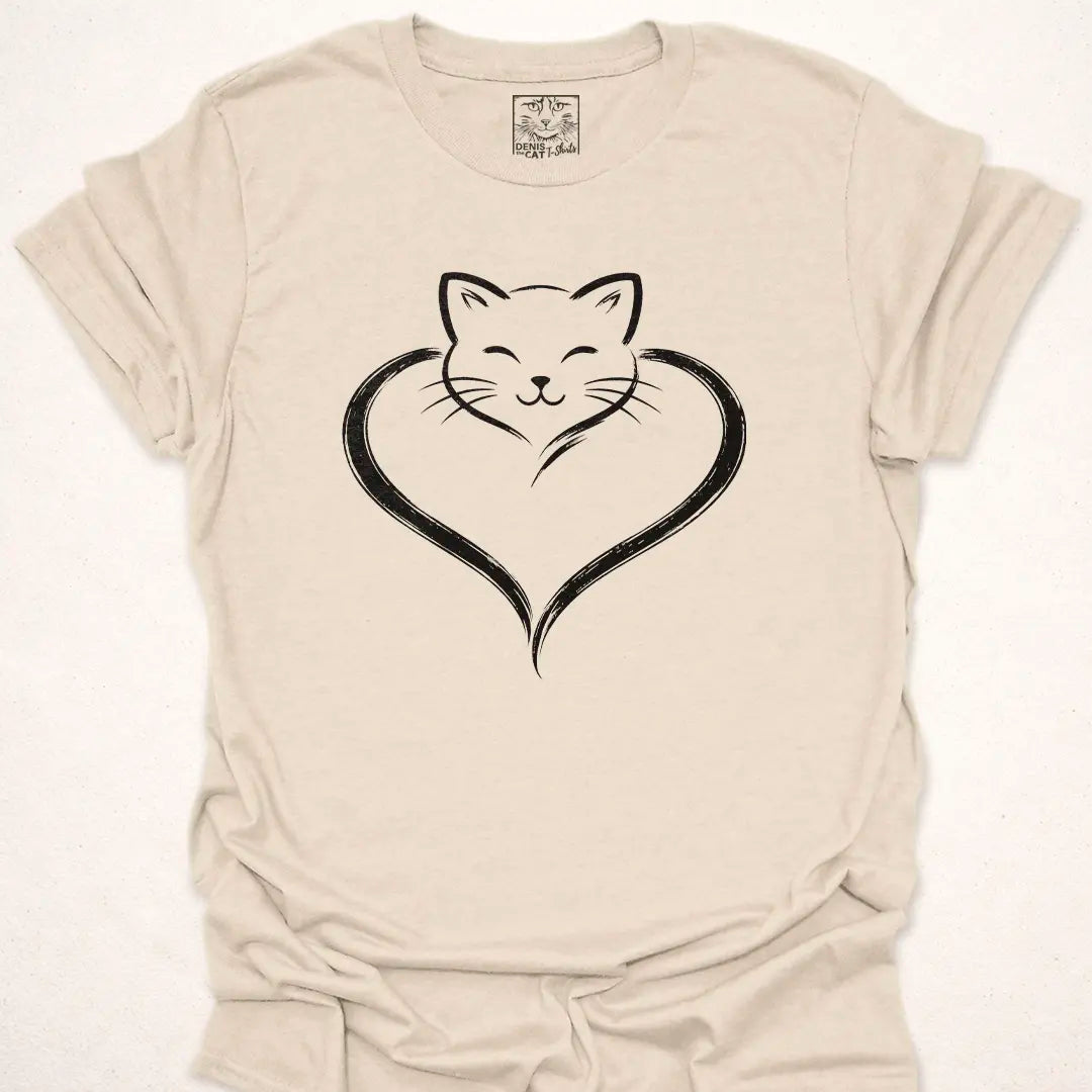 Cat Heart Shape
