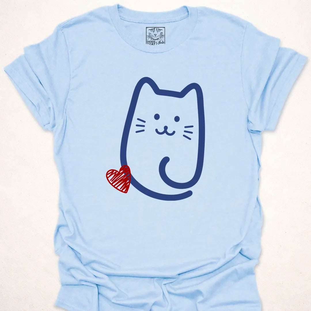Cute Cat Heart