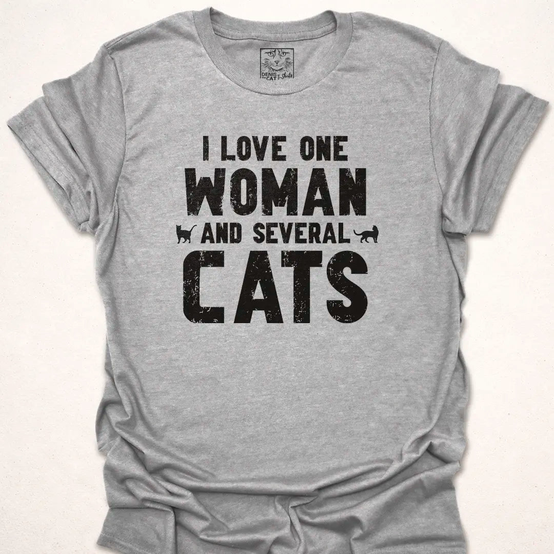 One Woman Several Cats