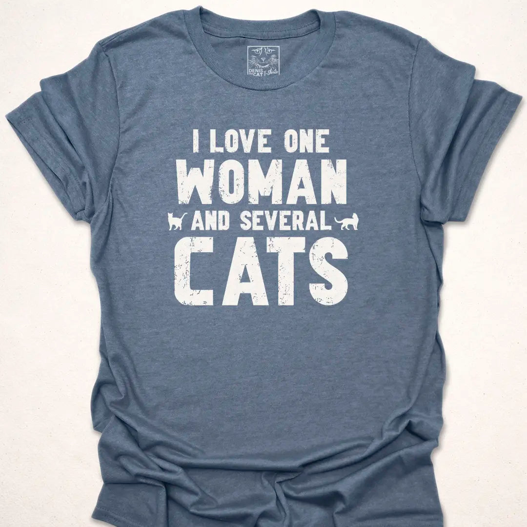 One Woman Several Cats