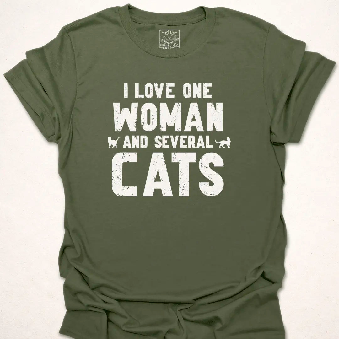One Woman Several Cats