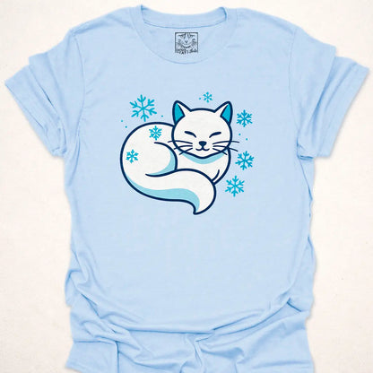 Serene Snow Cat