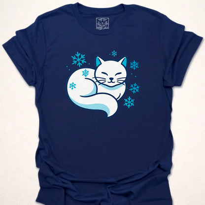 Serene Snow Cat