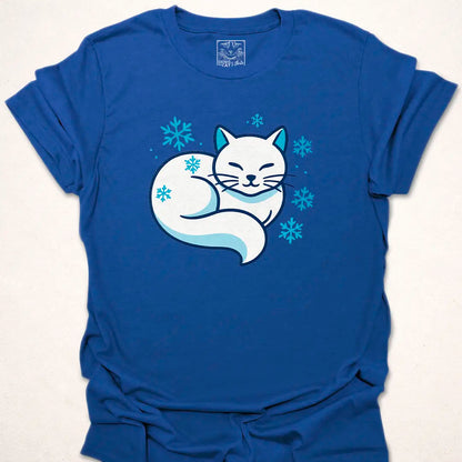 Serene Snow Cat