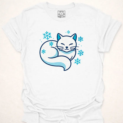 Serene Snow Cat