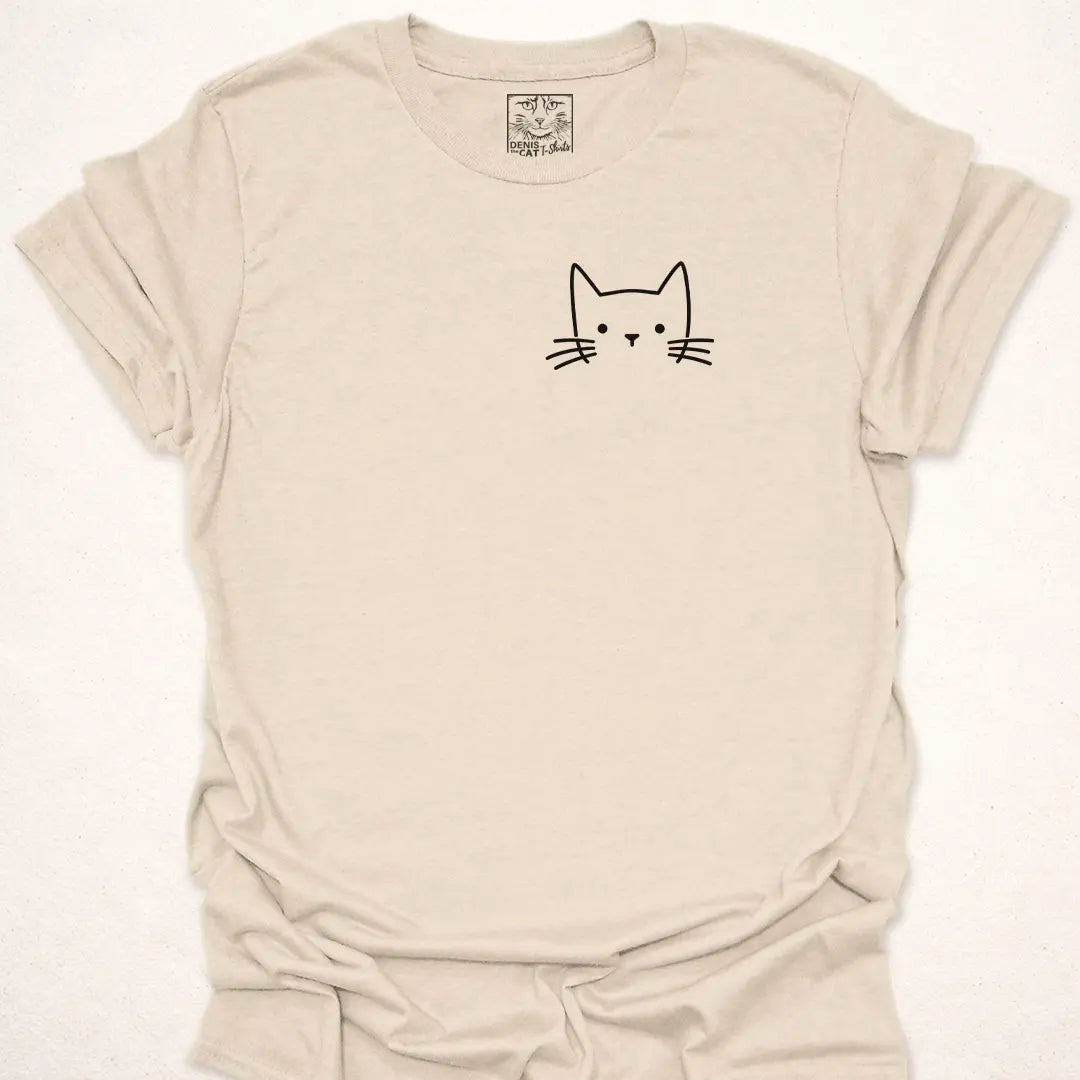 Simple Cat Face Line