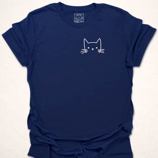 Simple Cat Face Line