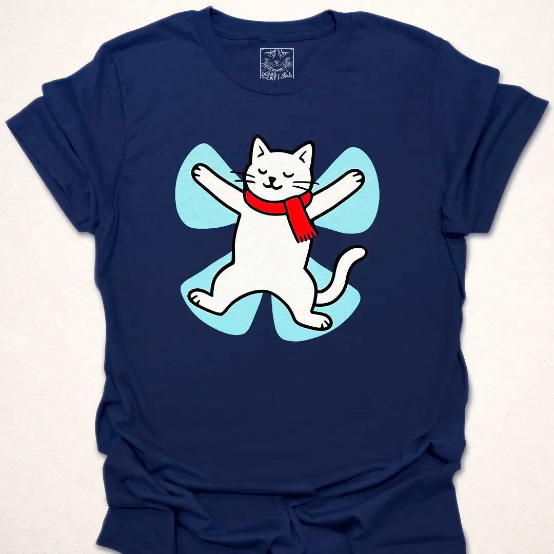 Snow Angel Kitty