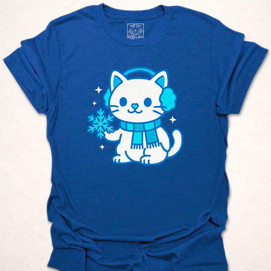 Snowflake Snuggles Cat