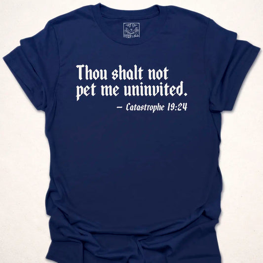 Thou shalt not pet me uninvited