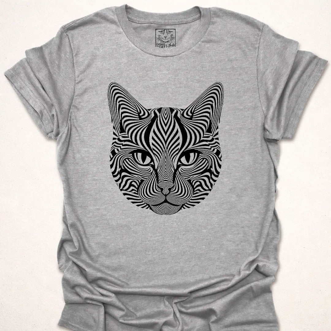 Trippy Stripe Cat